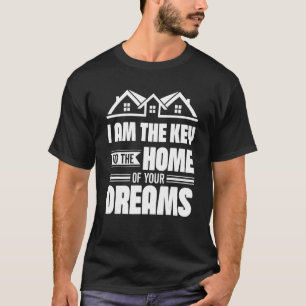 Camiseta Eu Sou A Chave Do Lar De Seus Sonhos Imóveis