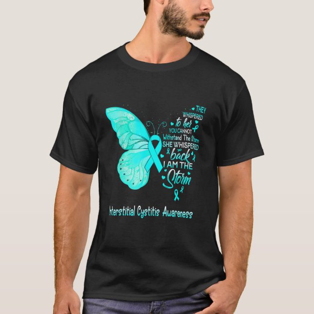 Camiseta Eu Sou A Consciência Da Cistite Intersticial Da Te (Frente)