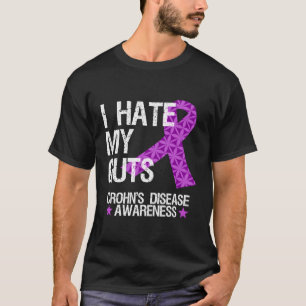 Camiseta Eu sou a consciência da doença de Crohns