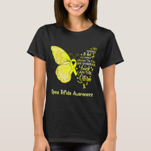 Camiseta Eu Sou A Consciência Da Tempestade Spina Bifida