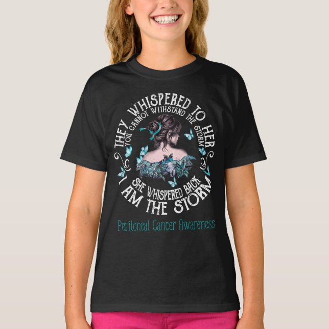 Camiseta Eu Sou A Consciência Peritoneal Do Cancer (Frente)