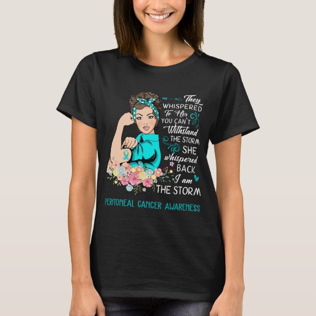 Camiseta Eu Sou A Consciência Peritoneal Do Cancer (Frente)