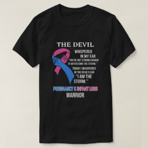 Camiseta Eu Sou A Criança De Gravidez De Suporte A Tempest