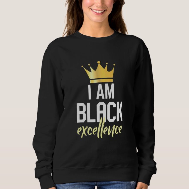 Camiseta Eu sou a excelência negra (Frente)