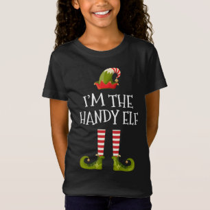 Camiseta Eu sou a família do Elf rabugenta a combinar com o