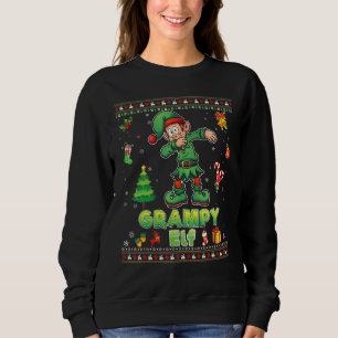 Camiseta Eu sou a família Grampy Elf Dabbing Feliz Natal