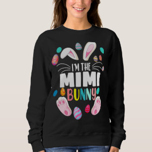 Camiseta Eu sou a família Mimi Bunny Matching Ovos 202