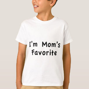 Camiseta Eu Sou a Favorita da Mamãe