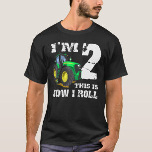 Camiseta Eu sou a Fazenda da Festa de Trator de Barnyard