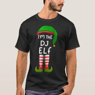 Camiseta Eu sou a Festa da Família Elf Engraçada do DJ Elf