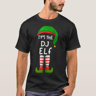 Camiseta Eu sou a Festa da Família Elf Engraçada do DJ Elf