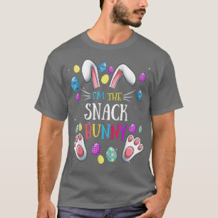Camiseta Eu sou a Festa de Páscoa Familiar Coelhante do Sna