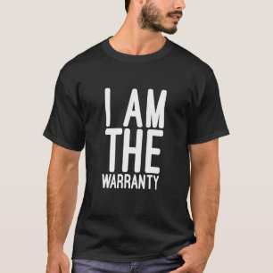 Camiseta EU SOU A GARANTIA Mecânico de Carros Entusiasta
