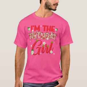 Camiseta Eu Sou A Garota De Aniversário Strawberry Berry Sw
