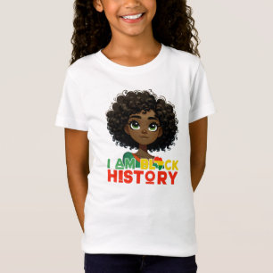 Camiseta Eu Sou a Garota de Cabelo Cacheado da História Neg