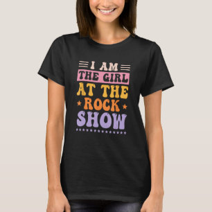 Camiseta Eu Sou a Garota na Loja de Roupas Groovy do Show d