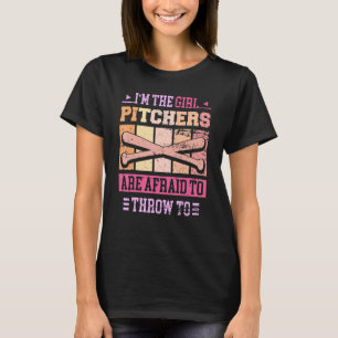 Camiseta Eu sou a garota que dá medo de jogar para Softb
