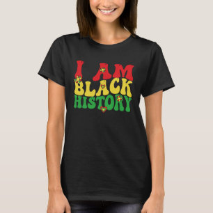 Camiseta Eu sou a História Negra, Groovage Retro Vintage Bl