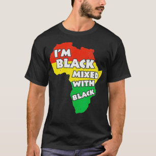Camiseta Eu sou a História Negra Mês do Presente Prêmio Afr