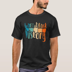 Camiseta Eu Sou A História Negra Vintage A História Negra