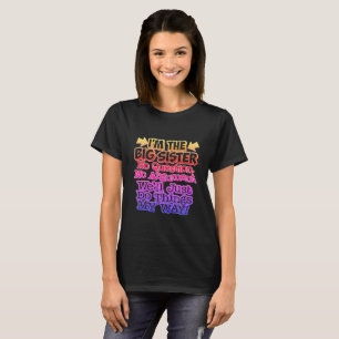 Camiseta Eu sou a irmã mais velha