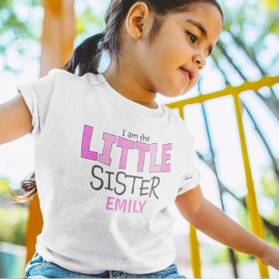 Camiseta Eu sou a Irmãozinha Bonita Moderna