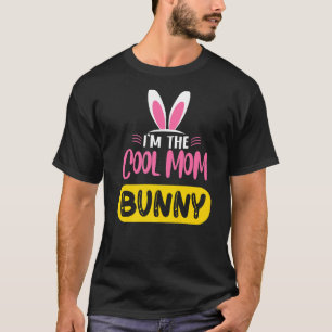 Camiseta Eu sou a Legal mãe Coelho Coelho Orelha Páscoa de 