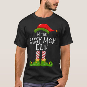 Camiseta Eu sou a mãe doida que combina com o Natal da famí