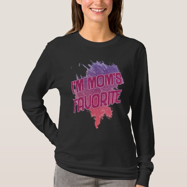 Camiseta Eu sou a Mãe favorita do Sarcasmo Engraçado (Frente)