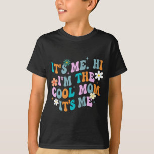 Camiseta Eu sou a mãe legal é comigo vintage retrô mães