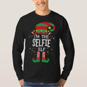 Camiseta Eu sou a mãe sassy, Elf, Legal, a combinar o Natal