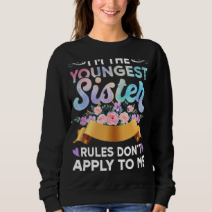 Camiseta Eu sou a mais jovem regra não se aplica a mim