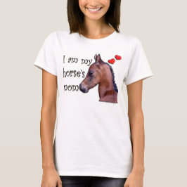 Camiseta Eu sou a mamã do meu cavalo