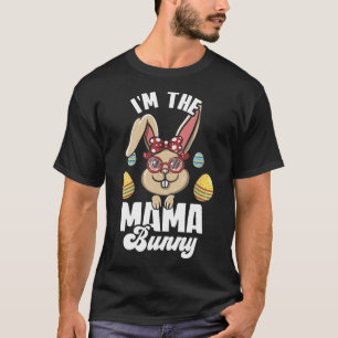 Camiseta Eu Sou a Mamãe Coelhinha da Família Correspondente