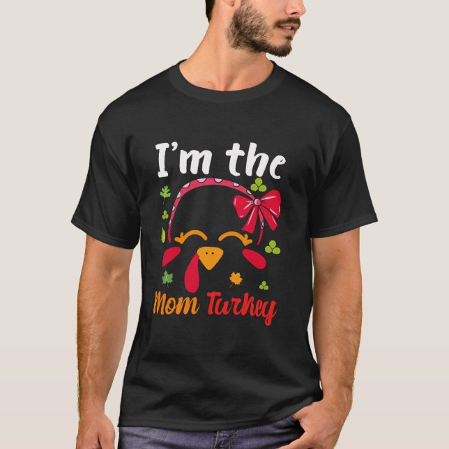 Camiseta Eu sou a mamãe Turco T Shirt (Frente)