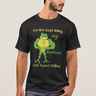 Camiseta Eu sou a melhor coisa que meu marido já encontrou 