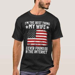 Camiseta Eu sou a melhor coisa que minha esposa já encontro