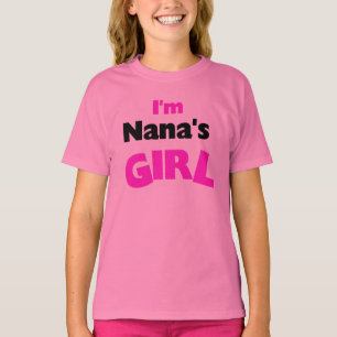 Camiseta Eu sou a menina de Nana