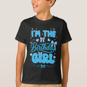 Camiseta Eu Sou A Menina Do Aniversário Família Coquette La
