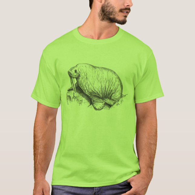 Camiseta Eu sou a morsa (Frente)