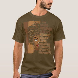Camiseta Eu sou a mulher negra liberdade sem desculpas Junt