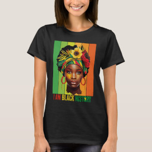 Camiseta Eu sou a negra, mulheres, meninas, rainha negra mê