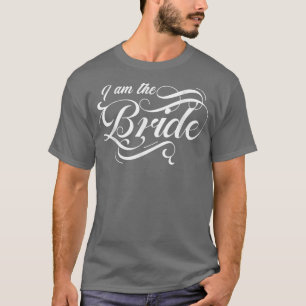 Camiseta Eu Sou A Noiva Noiva Casamento Dama De Honra Dama 
