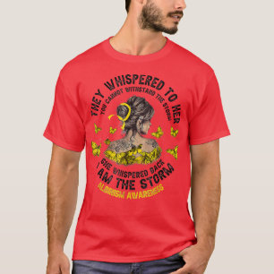 Camiseta Eu sou a Ouro de Consciência do Albinismo