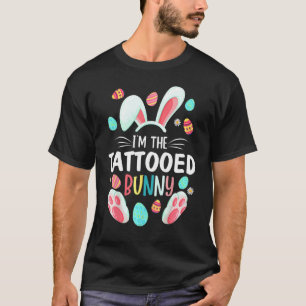 Camiseta Eu sou a parte da Páscoa da família de coelhinhos