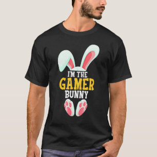 Camiseta Eu Sou A Páscoa Da Família Gamer Bunny Engraçada