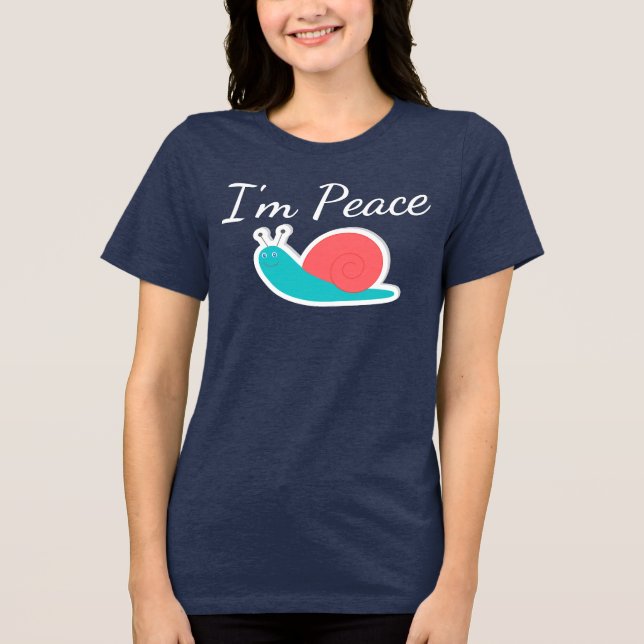 Camiseta Eu sou a Paz (Frente)
