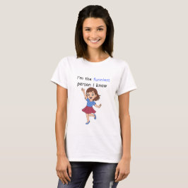 Camiseta Eu sou a pessoa mais engraçada que eu conheço, gar