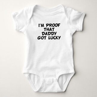 Camiseta Eu sou a prova que meu pai obteve afortunado