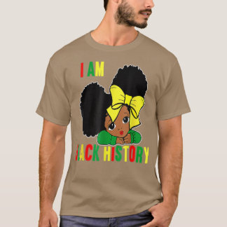 Camiseta Eu Sou A Rainha Africana Forte História Negra